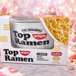 Nissin Top Ramen Bowl Set
